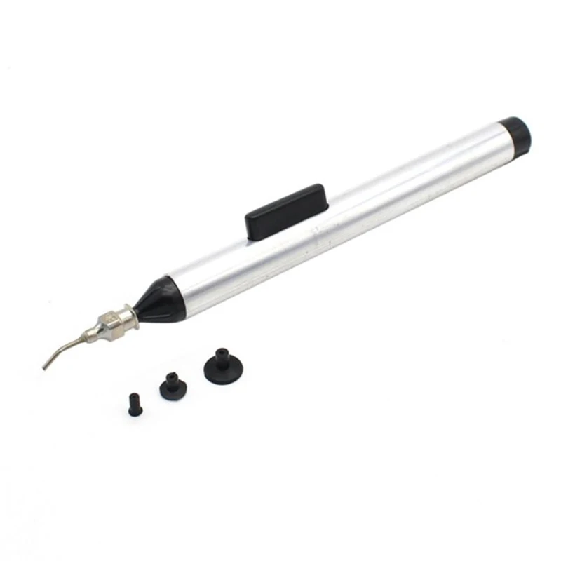 

Manual Soldering Vacuum Pick Up Pen SMT-SMD Tool Hand Suction W / 3 Vacuum Pads
