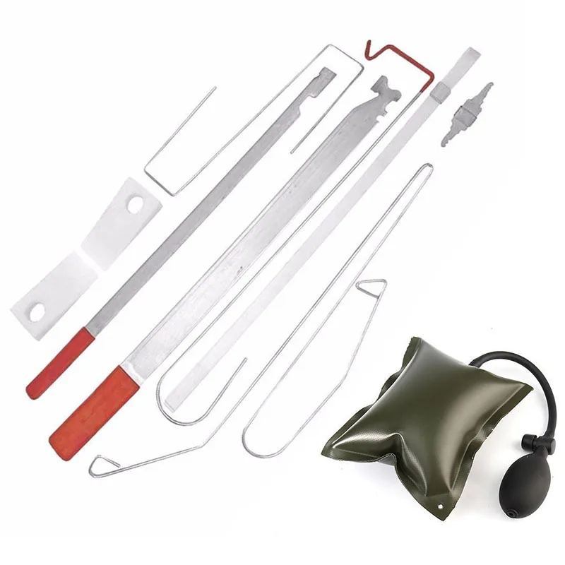 Porta do Carro Desbloqueio de Emergência Kit + Bomba de ar Universal Chave Perdida Bloquear Aberto Tool Dwz