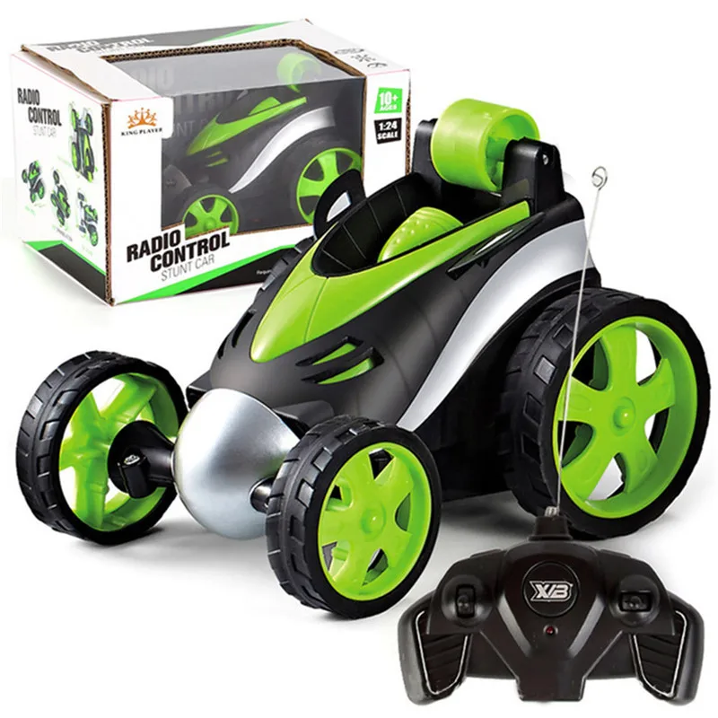 

1PC 1/24 Radio Control Stunt Rc Car 360 Degree Rotation Tumbling Truck Random Color Toys Gifts For Kids 2019 New Arrival