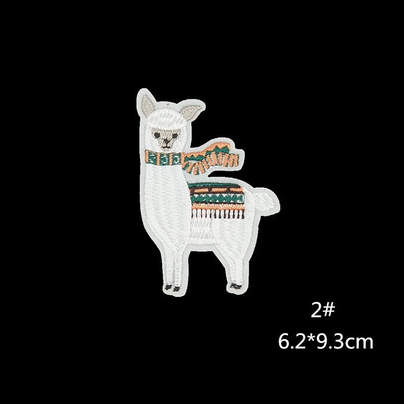 Нашивка PGY Alpaca с вышитым утюгом Милая Аппликация для применения в футболках