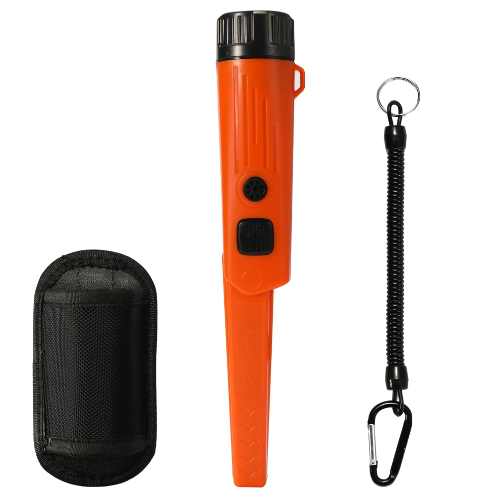 

Waterproof High Sensitivity Pinpointing Handheld Gold Metal Detector Treasure Archaeological Gold Locator Pointer with LED Light