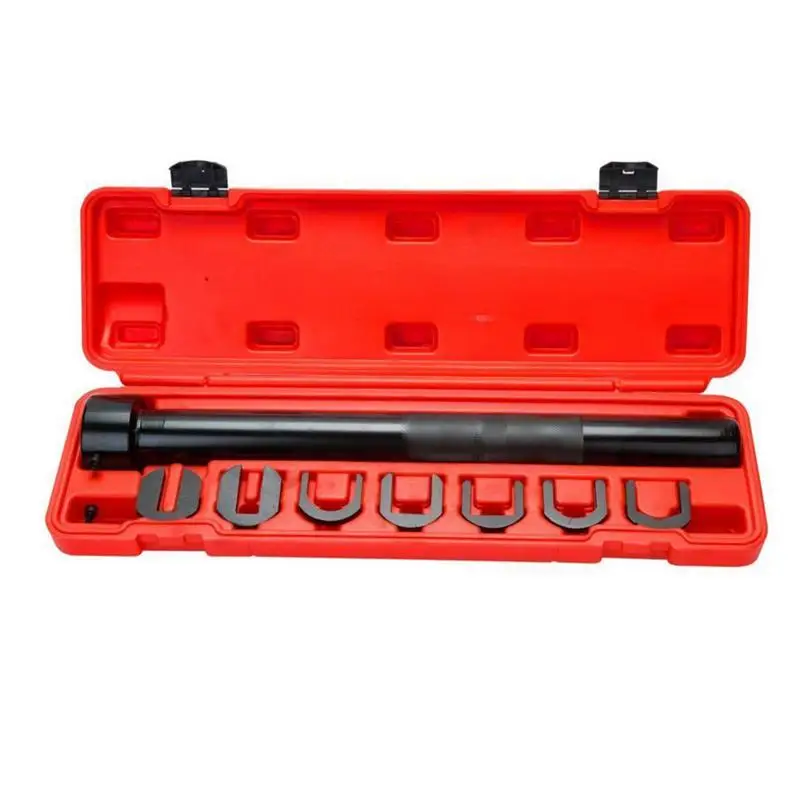 

Universal Inner Tie Rod End Installer Remover Tool Set Adjuster 1/2" Rachet Hole