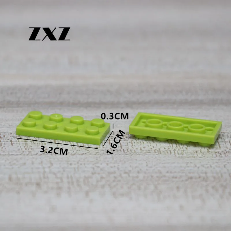 10 шт. строительные пластины 2x4 DIY Обучающие блоки кирпичи игрушки для детей
