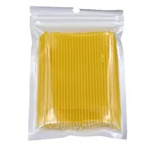 100 шт./упак. ватные палочки для чистки ушей инструменты для макияжа Аппликатор для носа уши