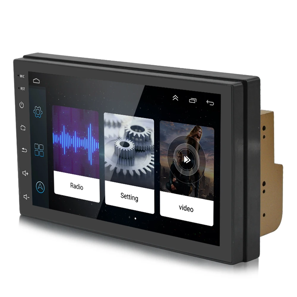 Top Zeepin 2din Android 7 Inch HD Touch Screen Car Multimedia Player 2 Din Car Radio GPS Android Player Support WiFi FM 2