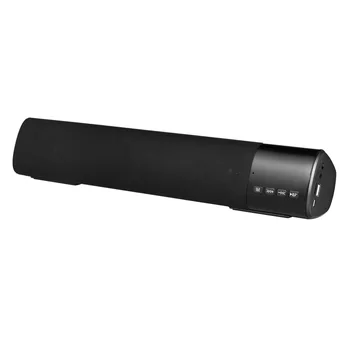 

Wireless Bluetooth 3.0 Speaker Stereo Music Player Soundbar FM Radio TF Card Slot Hands-free LED Display AUX-IN 1800mAh Battery