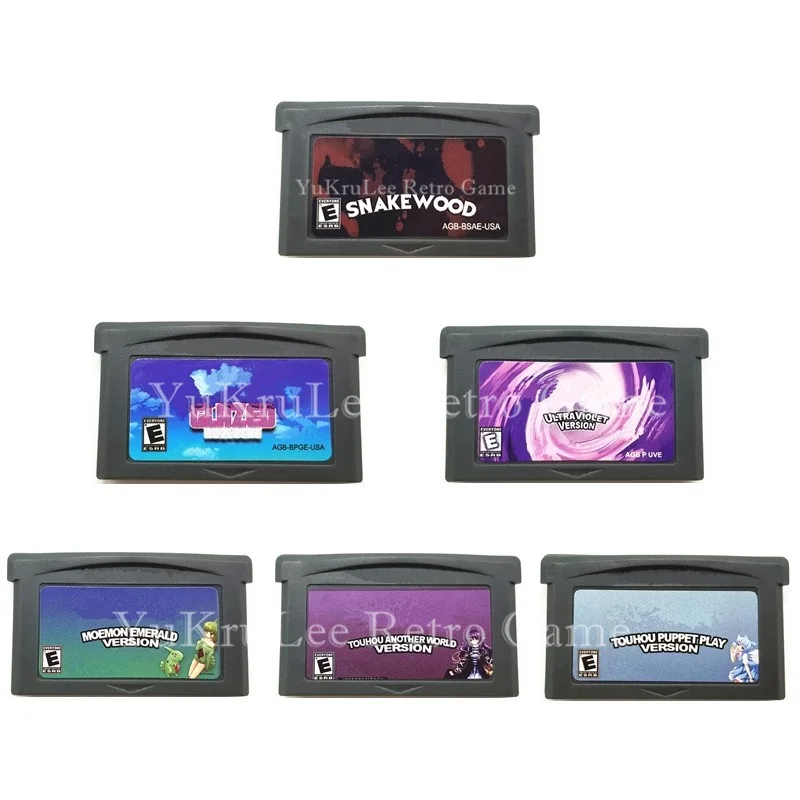 

Video Game Cartridge Card Snakewood Glazed Ultraviolet for 32 Bit Game Console US/EU General Version English Language
