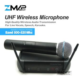 

UHF Professional PGX24 Performance Wireless Microphone System With BETA58A Handheld Transmitter Mic For Live Vocal Karaoke Stage
