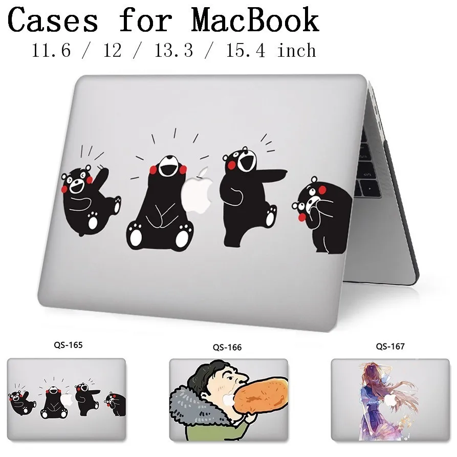 

For Laptop Case For Notebook Sleeve MacBook 13.3 15.4 Inch For MacBook Air Pro Retina 11 12 With Screen Protector Keyboard Cove