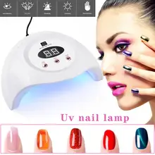 90 Вт УФ-лампа, светодиодный светильник для ногтей, Сушилка для ногтей для всех гелей, лак с таймером 60/90/99 s, Маникюрный Инструмент, гель-светильник