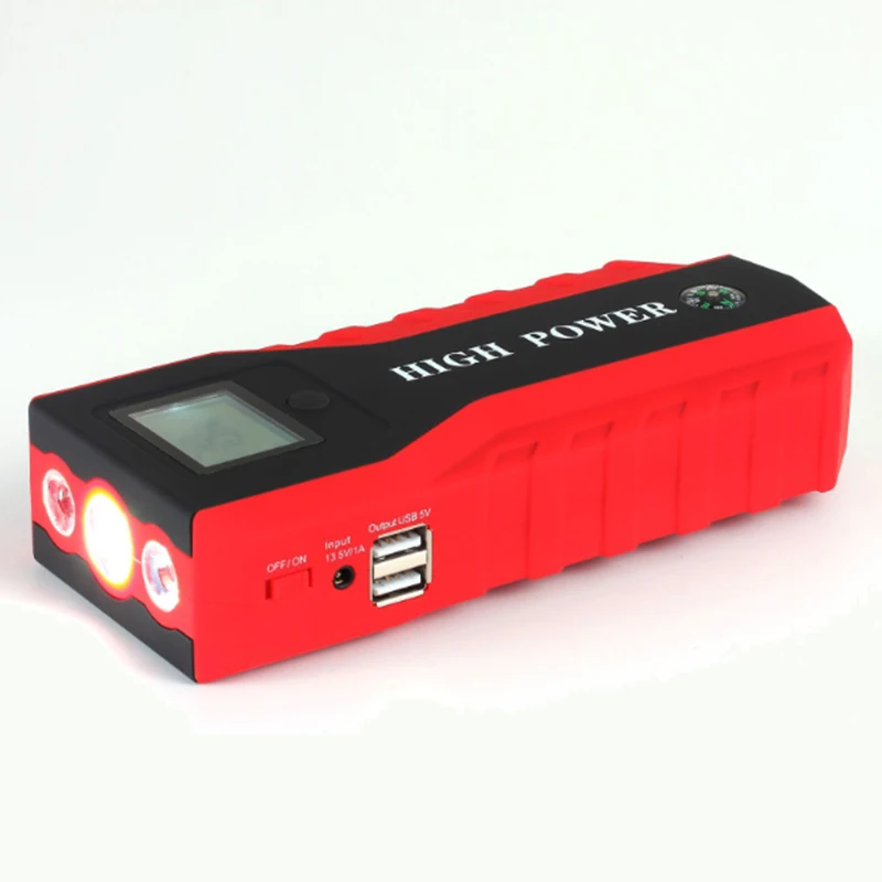 Us Plug High Power Car Jump Starter Multi Function Charger Battery Emergency Portable Power Bank Pack Booster Buster 12V Start Us Plug High Power Car Jump Starter Multi Function Charger Battery Emergency Portable Power Bank Pack Booster Buster 12V Start