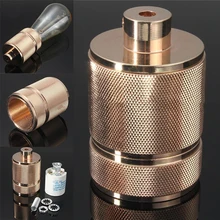 IKVVT E27 Ретро Винтаж одноцветное Медь латунь лампы Розетка подвесной светильник держатель