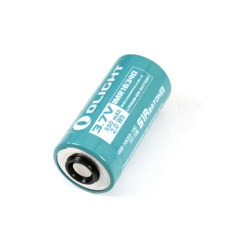 Olight ORB-16C05-10C 16340 RCR123A 3.7V 550mAh battery suitable for S1R II