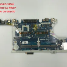 Для dell Latitude E7450 CN-0R1VJD 0R1VJD R1VJD LA-A961P материнская плата портативного компьютера с i5-5300u работы