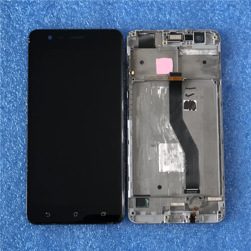 

For ASUS ZenFone 3 Zoom ZE553KL ZE553 Z01HDA Axisinternational LCD Screen Display With Frame+Touch Panel Digitizer For ZE553KL