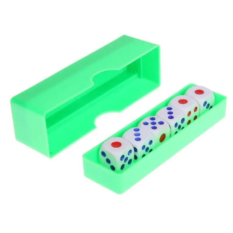 Magic Toy Props Prediction Dices Normal Dice Six Dice Prediction Box Flash Change Magic Tricks Magic Props