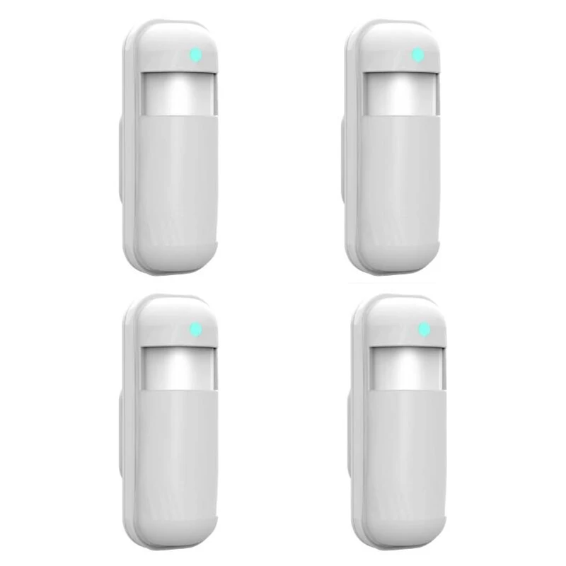 

4 PCS 433MHz Wireless Smart PIR Motion infrared Detector,PIR sensor for PG103 PG106 Home Security WIFI GSM 3G Alarm system