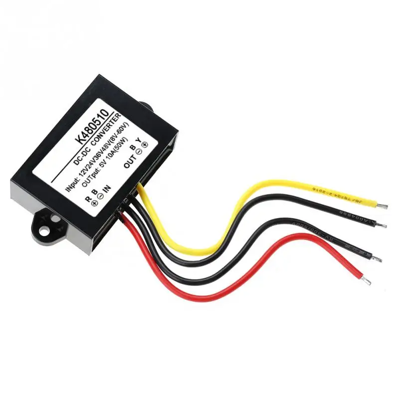 DC 12V/24V/36V/48V to 5V 10A понижающий преобразователь модуль питания Новинка|Инверторы и