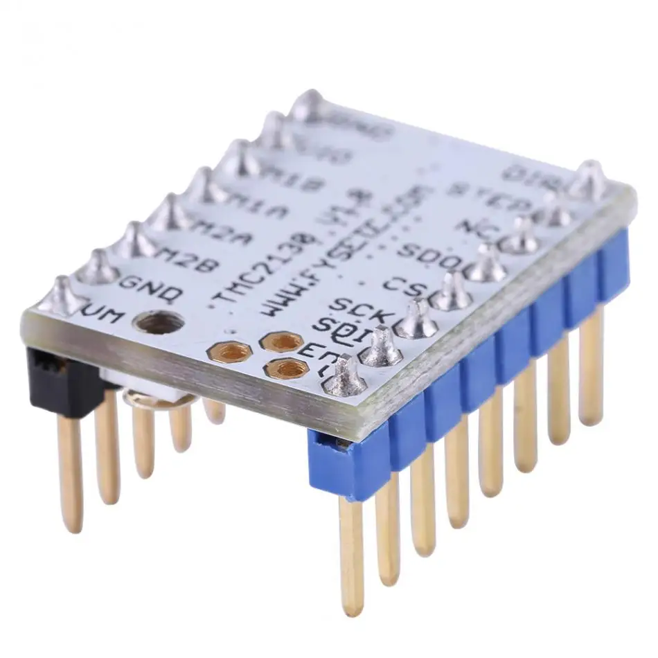 

Hot Hot 1pc TMC2130 Stepper Motor Driver Module With Heat Sink 3D Printer Part Replacement hot