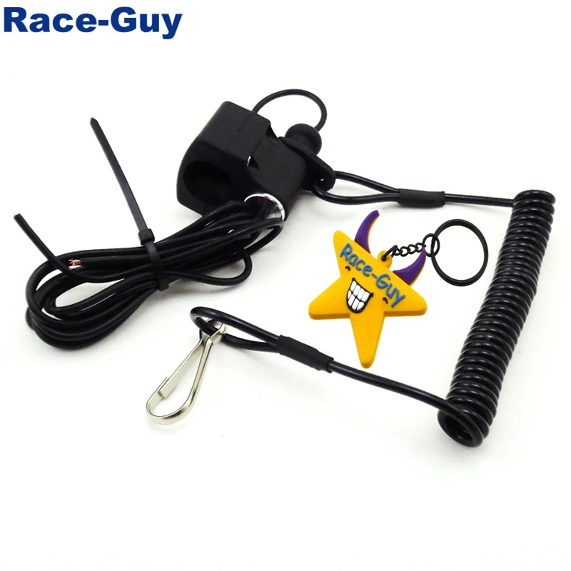

ATV Racing Tether Pull Kill Handle Switch For Honda TRX250EX TRX250R TRX250X Yamaha Raptor 50 80 90 Blaster 200 Banshee 350