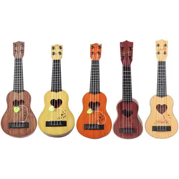

Ukulele Early Education Music Toy Mini Four-String Guitar Educational Musical Concert Instrument Toy For Kids Birthday Gift