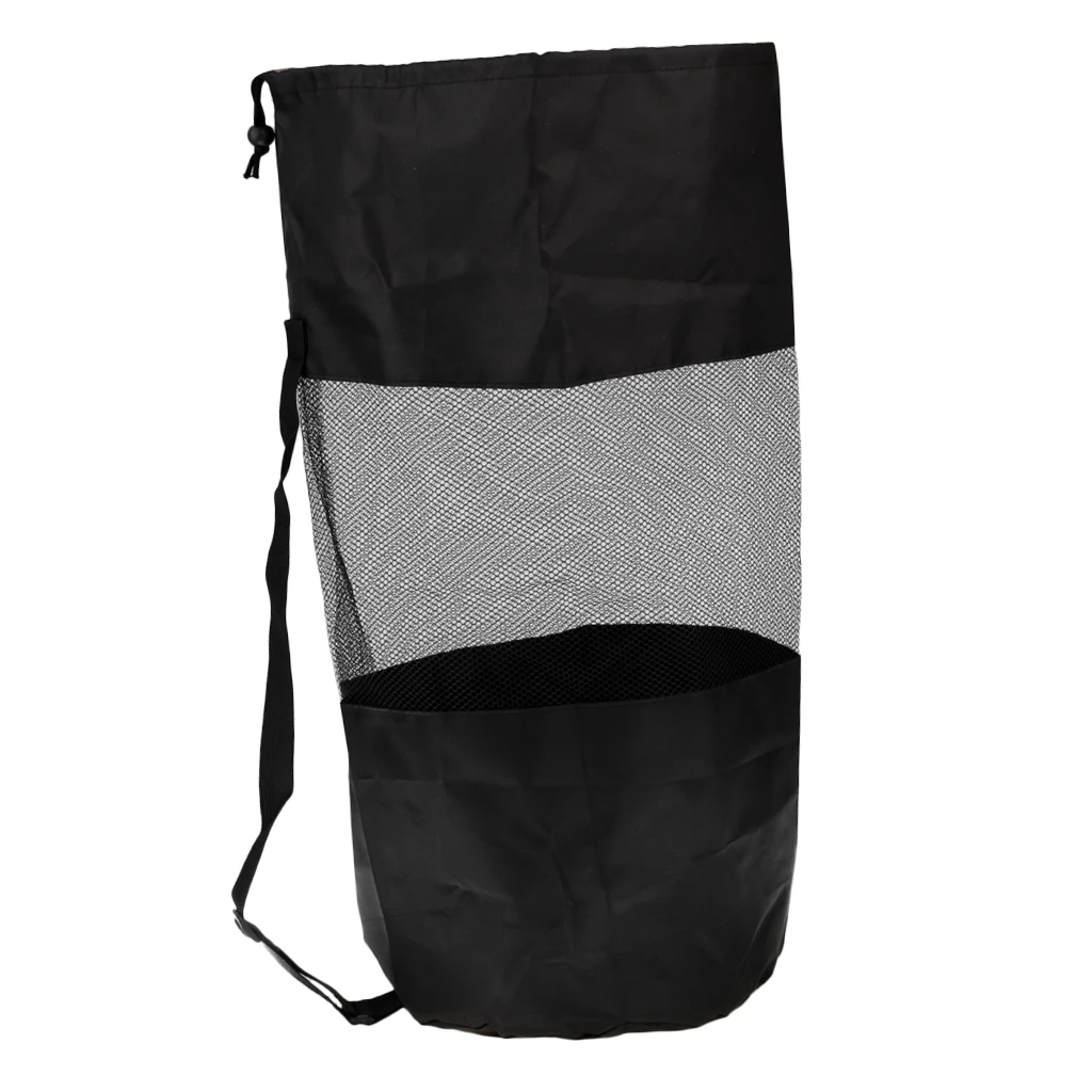 Dive Bag Heavy Duty Mesh Duffel Bag Drawstring Storage Pouch 62 x 25.8cm For Diving Scuba Snorkel Swimming Surfing Sports diving storage bag diving mesh bag