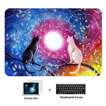 Новая серия масляной живописи чехол для Apple Macbook Air 11,6 13,3 Pro retina, возрастом 11, 12, 13, 15 Сенсорная панель 13 15 дюймов A1989 A1990 A1932