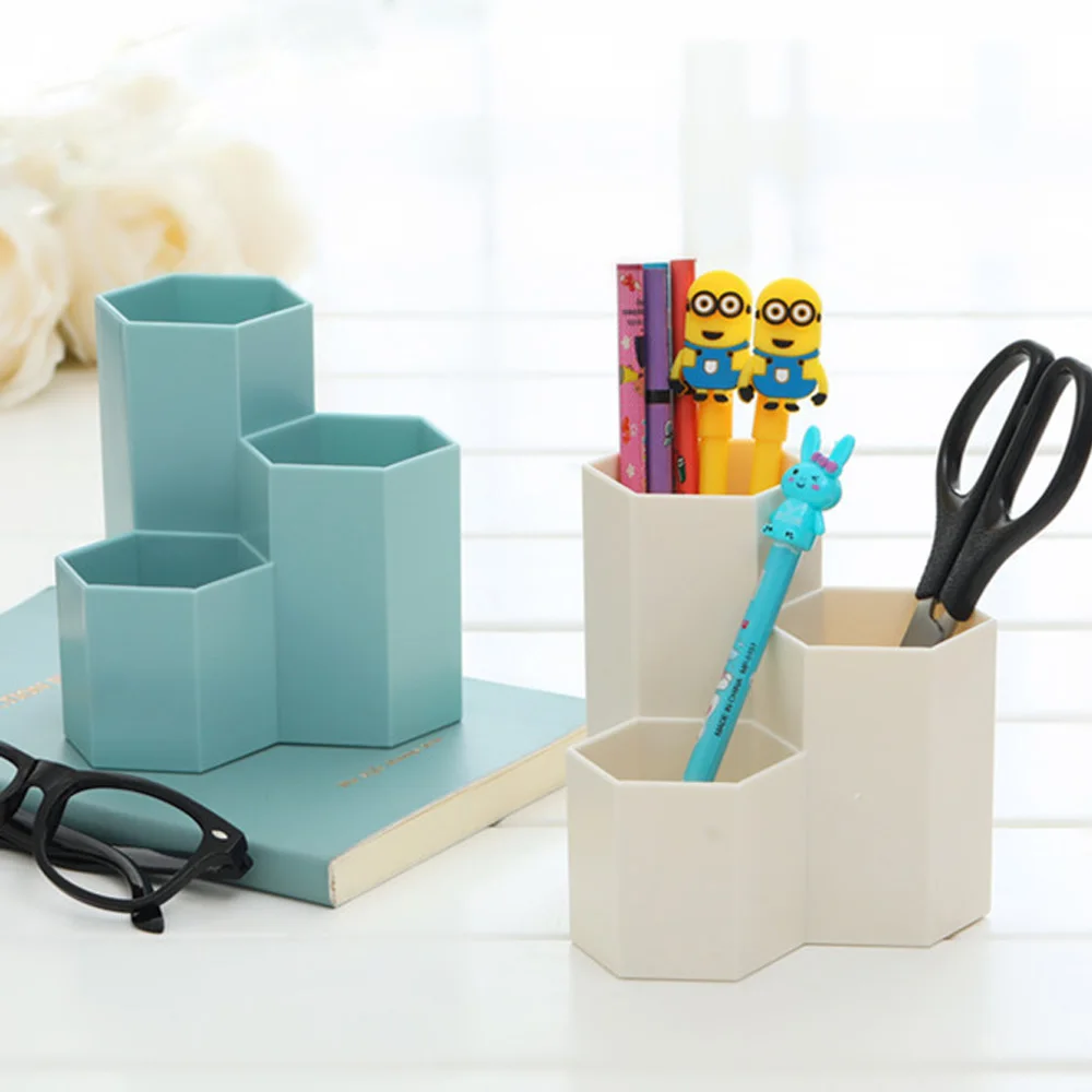 حار بيع مخزن للمكياج مربع مكتب قلم رصاص المنظم ماكياج عرض حالة مستحضرات التجميل فرشاة حامل أحمر الشفاه مكتب الحمام المنظم