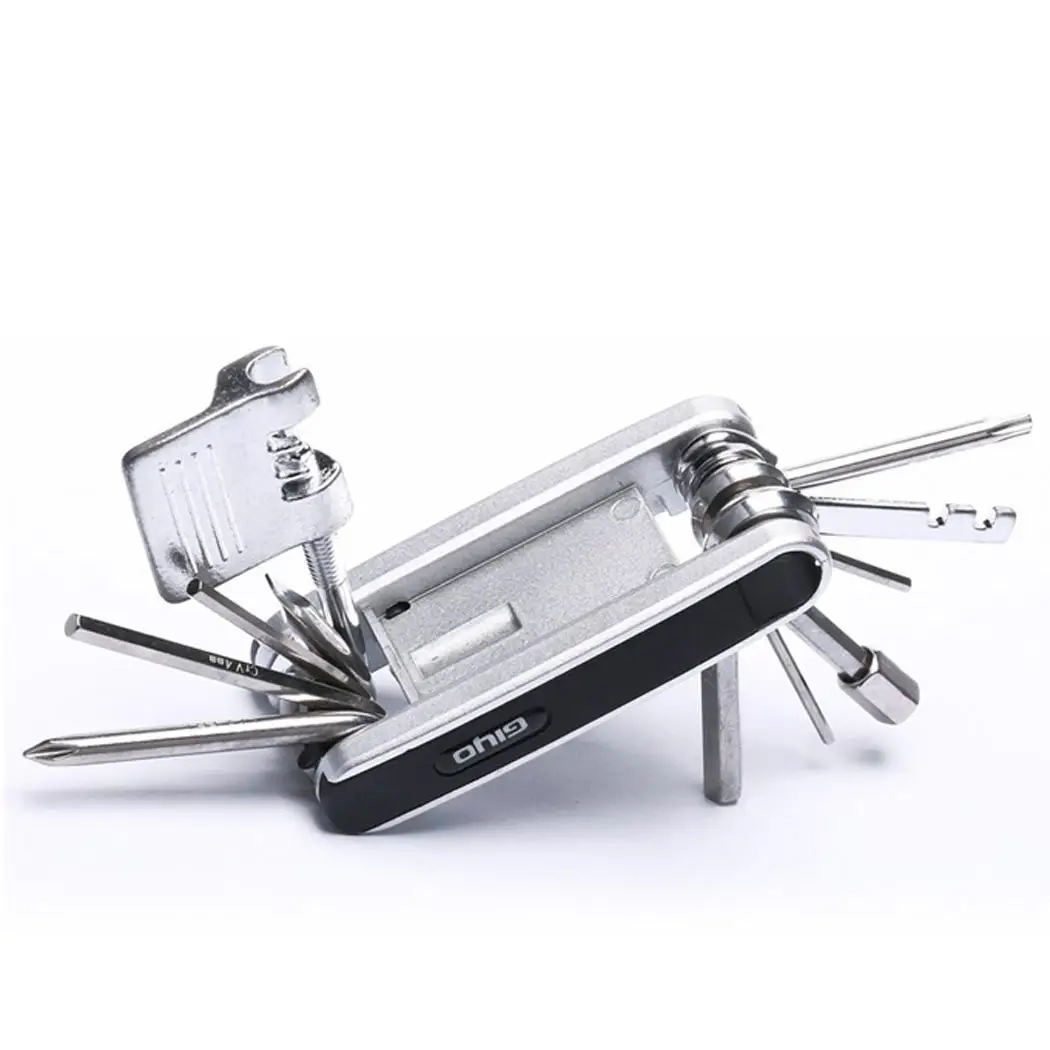 

Cycling Multifunctional Repair Tool 13 in 1 Portable Tyre Spoon Bike Repairing Tool Kit Hex Spoke Wrench MTB Screwdriver Parts