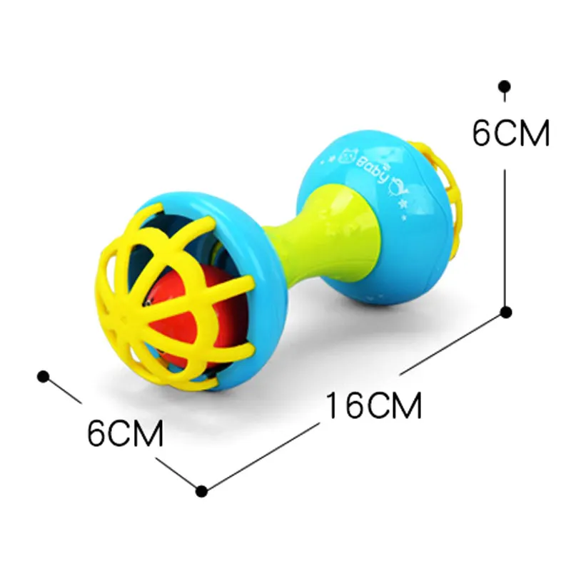 Develop Baby Intelligence Plastic Rattles Hand Bell Funny Educational Toys Xmas Birthday Gifts YJS Dropship Develop Baby Intelligence Plastic Rattles Hand Bell Funny Educational Toys Xmas Birthday Gifts YJS Dropship