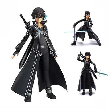 

Anime Sword Art Online Kirito Model PVC Action Figure Kids Toy Cosplay Collection Gift Free Shipping