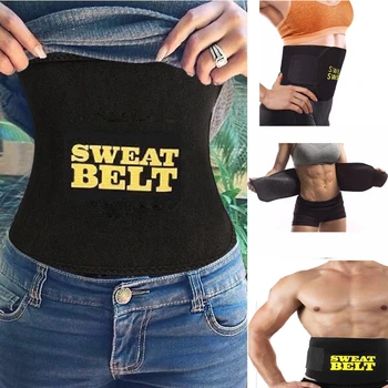 

Sweet Sweat Print Women&Men Firm Waist Trainer Premium Adjustable Slimming Belt Corset Body Shaper Casual Shapewear Underbust