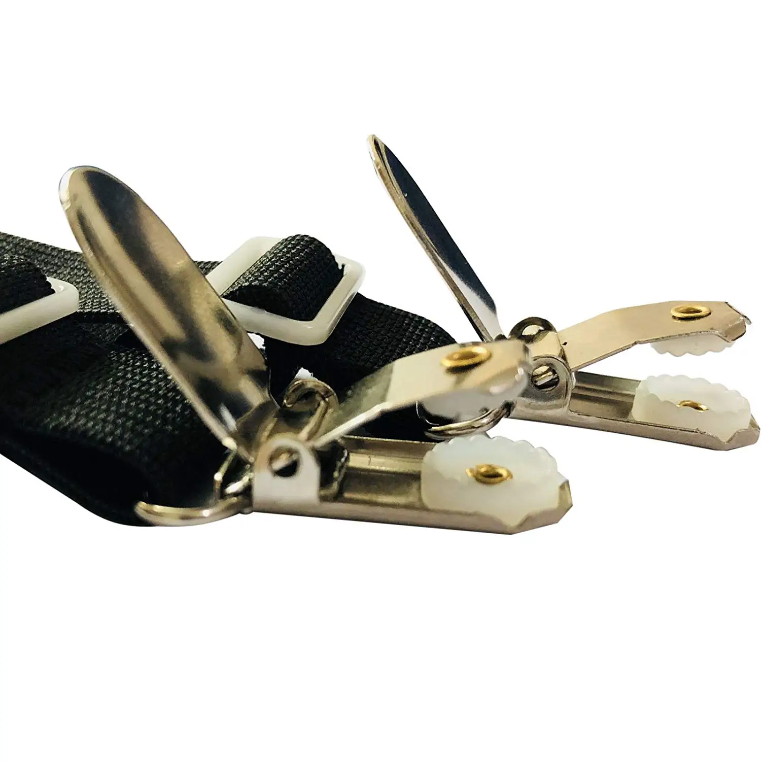  Hot Sale 8pcs Sheet Straps Suspenders Band Adjustable Bed Corner Holder Elastic Fasteners Clips Gri