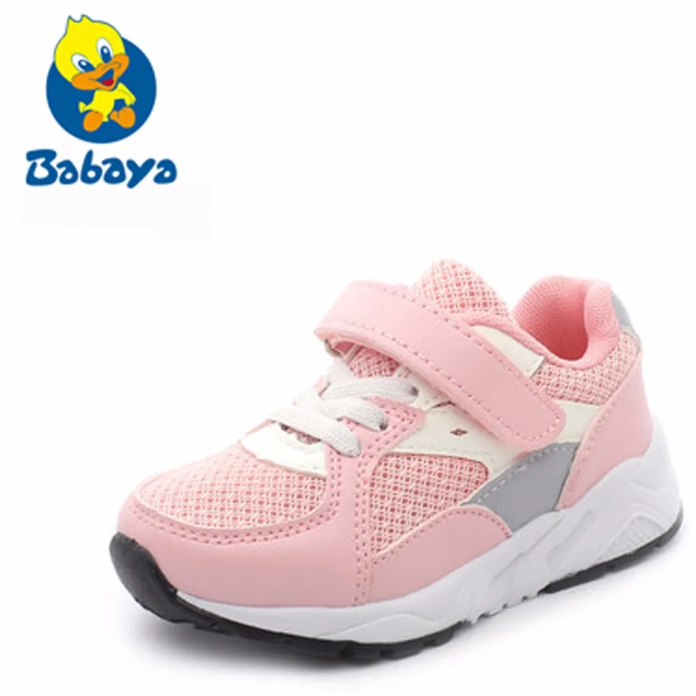 

Kids Sports Shoes Girls 2019New Spring Summer Net Breathable Children Casual Shoes Girls Sneakers Fashion Boys Running Shoes