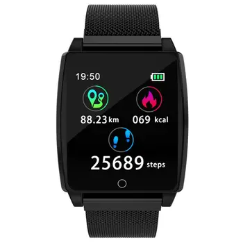 

B70 Heart Rate Fitness Smartband Sleep Monitor Fitness Tracker Waterproof Color Screen Multi Sport Bracelet R17 for Android IO