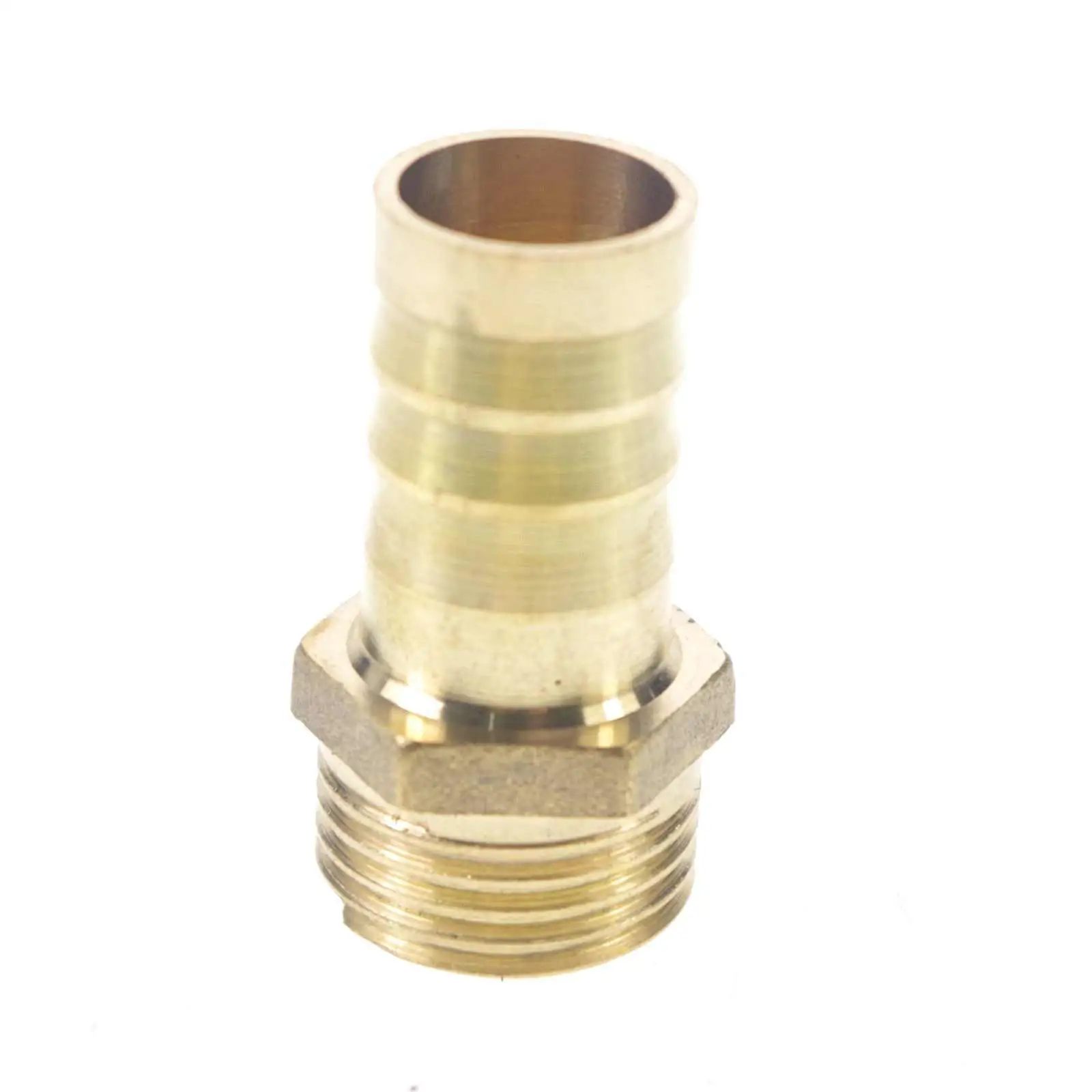 

LOT 2 Hose Barb I/D 16mm x 1/2" BSP Male Thread Brass Coupler Splicer Connector Fitting For Fuel Gas Water