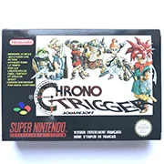 Chrono триггер игровой Картридж с коробкой для pal консоли | Электроника