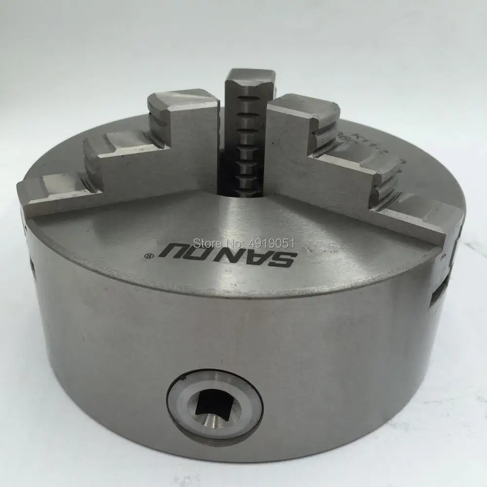 K11 160 3 челюсти патрон для токарного станка с ручным управлением 160mm 4 Inch