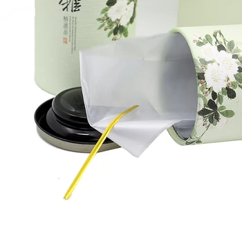 

Xin Jia Yi Packaging Paper Tube Box Package Food Grade Special Aluminium Foil Paper Ice Cream Paper Tube 200G Tea Paper Tube