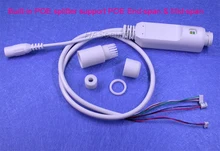 Cabo LAN Embutido POE splitter/regulador IEEE802.3af padrão DC12V 500mA módulo placa de saída para câmera de CFTV IP