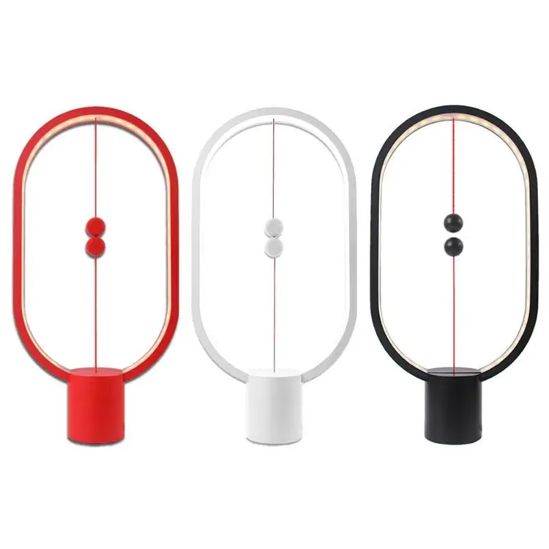 

Smart LED Night Light Creative Magnetic Balance Desk Lamp USB Charge Home Decoration Bedside Lamp Kids Children Night Light