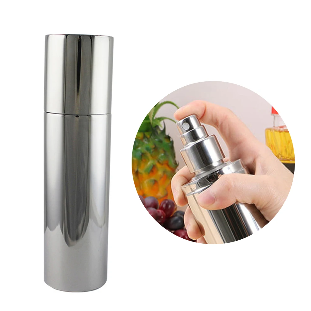 Oil Spray Bottle Practical 250ml Stainless Steel Olive Pump Spray