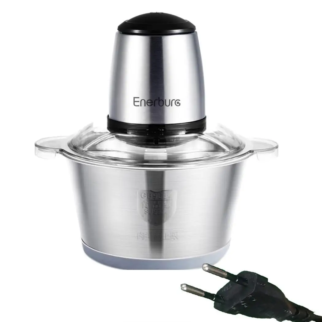 

Electric Meat Grinder Stainless Steel Large Horsepower 2L Food Cutting 50 (HZ) Machine Home, Kitchen 360 (W)
