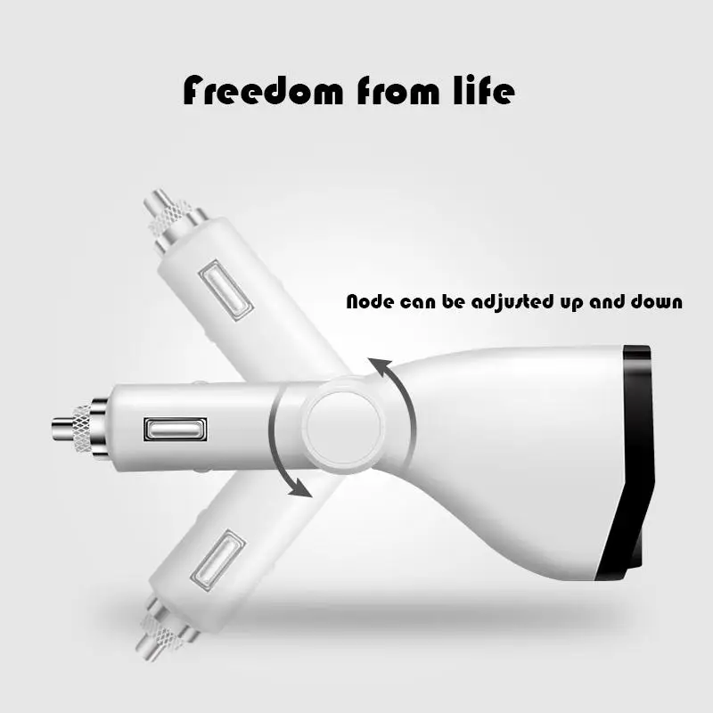 3.4A السيارات أجزاء شاحن سيارة سيارة ولاعة السجائر اثنين سحب مزدوجة USB متعددة الوظائف الهاتف المحمول نقطة واحدة اثنين مقبس 3.4A السيارات أجزاء شاحن سيارة سيارة ولاعة السجائر اثنين سحب مزدوجة USB متعددة الوظائف الهاتف المحمول نقطة واحدة اثنين مقبس