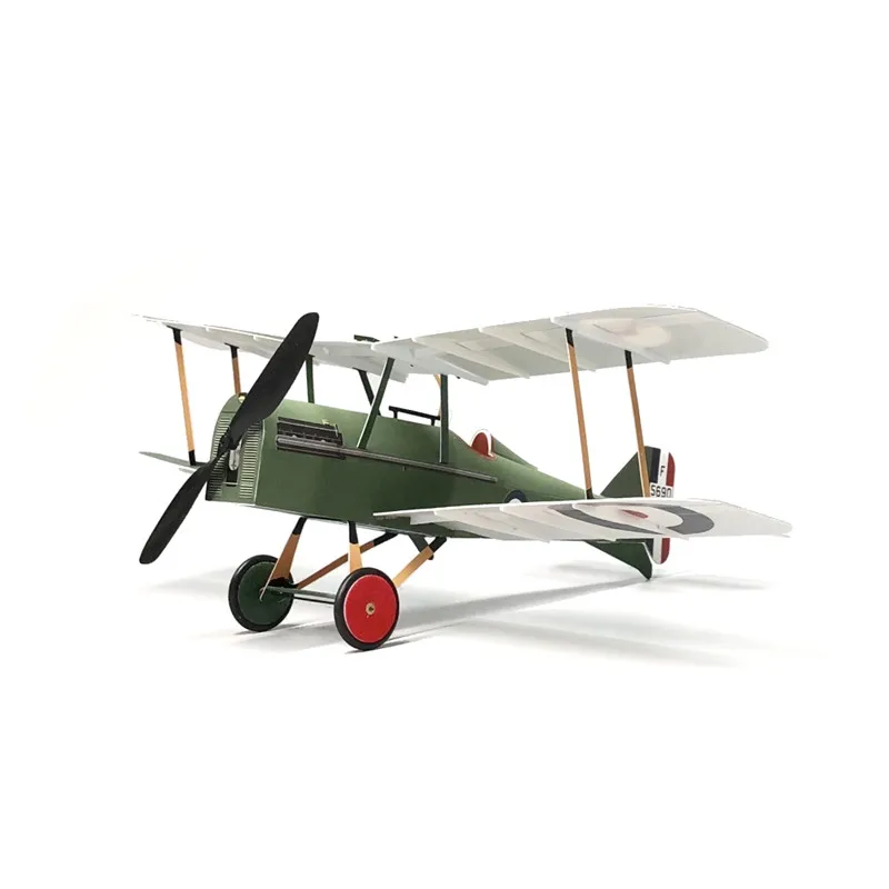 Минимальный RC поколение S. E.5A 360 мм 380 размах крыльев пены весы биплан зум