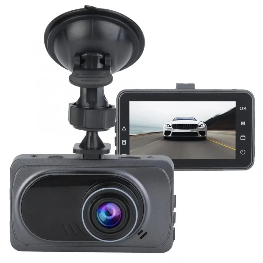 F1-B 3 дюймов 16:9 ips HD экран 170 градусов широкоугольный 1080 P камера ночного видения автомобильное зарядное устройство