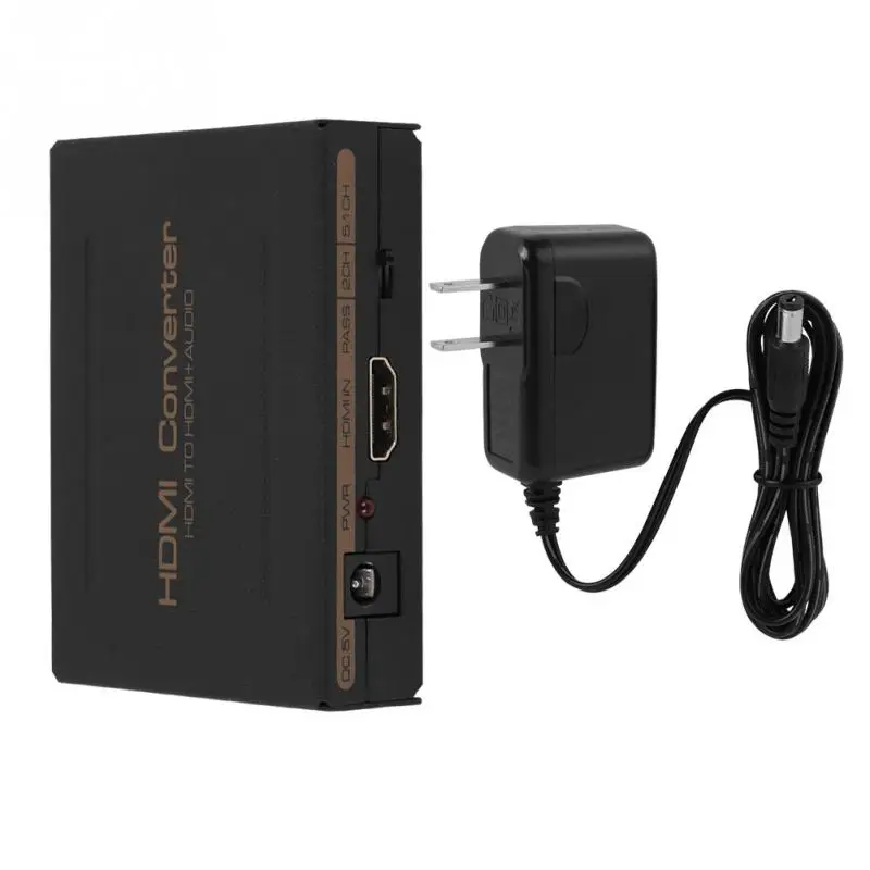 

Audio Extraction Decoder Audio Separator Extractor Converter Splitter HDCP Decoder US 100-240 Decoders new style 2018