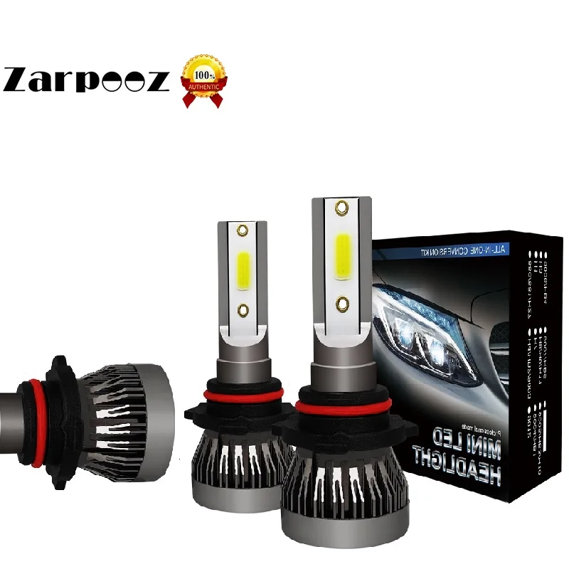 Zarpooz 72 Вт супер яркий автомобильный головной светильник H7 H4 H11 H8 H1 H3 9005 9006 9007 880 H27