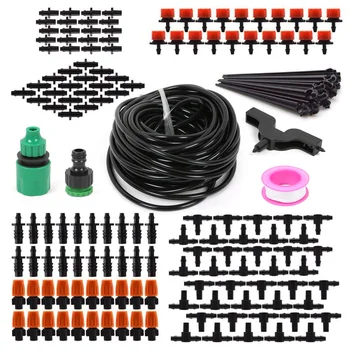 

15M DIY Automatic Drip Irrigation Kit Dripping Tools Set Adjustable Automatic Watering Design Watering Kits Irrigation Tool