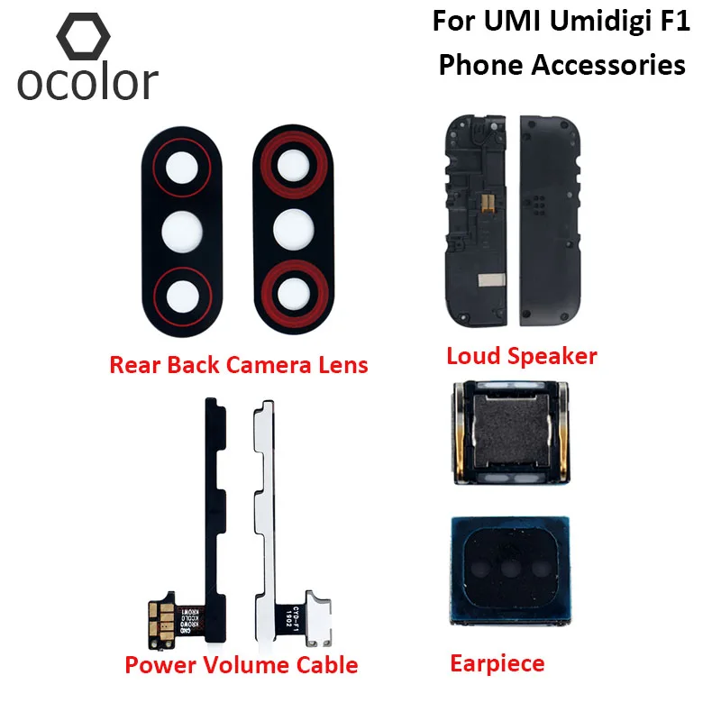 Ocolor для UMI Umidigi F1 Play громкий динамик ремонт наушников мощный объемный кабель